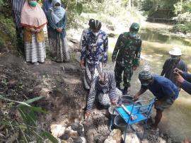 Peletakan Batu Pertama Embung KT Lembu Makmur